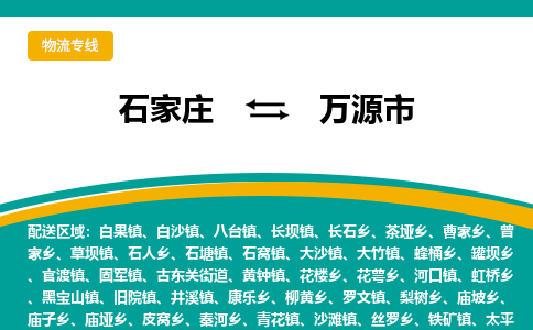 石家庄至万源市货运专线-石家庄至万源市物流公司