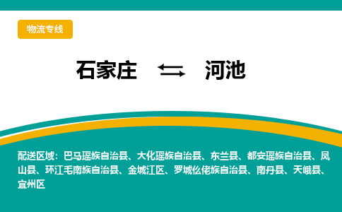 石家庄到河池物流公司-专业团队/提供包车运输服务