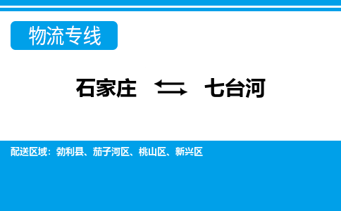 石家庄至七台河物流专线|石家庄到七台河物流公司-多方式运输、多种车型选择