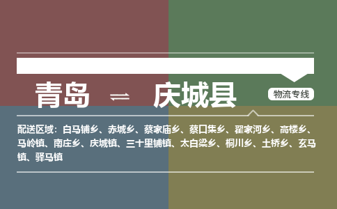 青岛到庆城县物流公司|青岛到庆城县物流专线-专接/整车