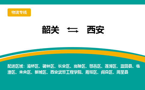 韶关到西安物流公司-韶关到西安物流专线-点对点运输