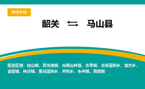 韶关到马山县物流公司-韶关到马山县物流专线-点对点运输