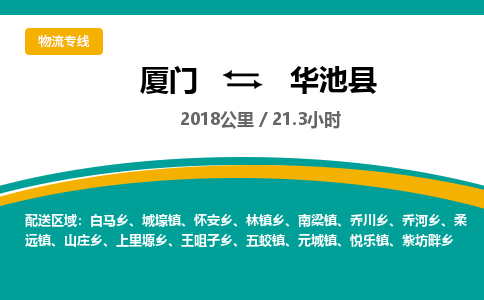厦门到华池县物流公司-厦门到华池县物流专线-点对点运输
