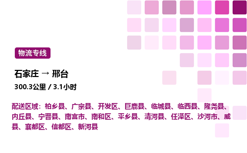 石家庄到邢台物流公司-货运专线高效运输「多少一方」