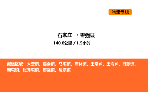 石家庄到枣强县物流公司|石家庄到枣强县货运专线-高效快捷