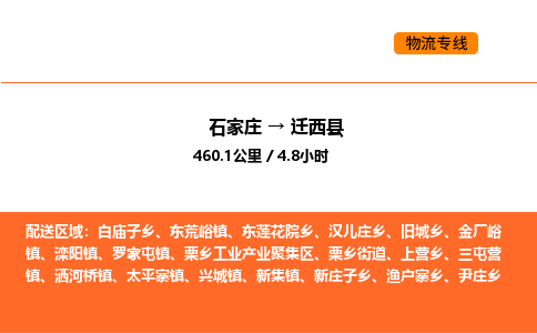 石家庄到迁西县物流公司|石家庄到迁西县货运专线-高效快捷