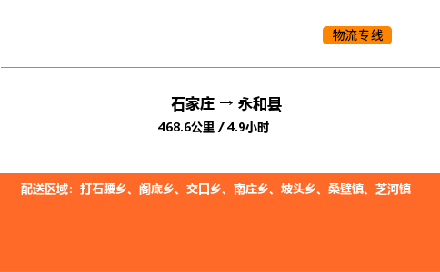 石家庄到永和县物流公司|石家庄到永和县货运专线-高效快捷
