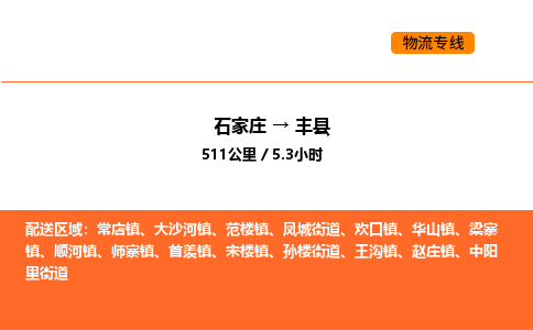 石家庄到丰县物流公司|石家庄到丰县货运专线-高效快捷
