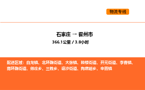 石家庄到霍州市物流公司/整车零担(全境一站达) 石家庄到霍州市物流公司/整车零担(全境一站达)