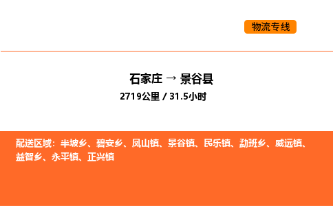 石家庄到景谷县物流公司|石家庄到景谷县货运专线-高效快捷
