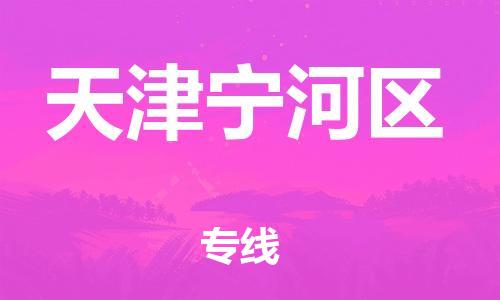 邢台到天津宁河区物流公司-助力您的企业发展（整车零担）