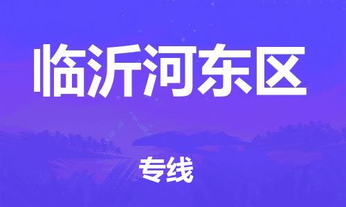 石家庄到临沂河东区物流公司-物流一点通，发货更轻松