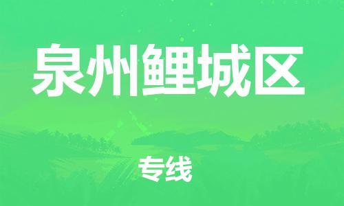 石家庄到泉州鲤城区物流公司-物流一点通，发货更轻松