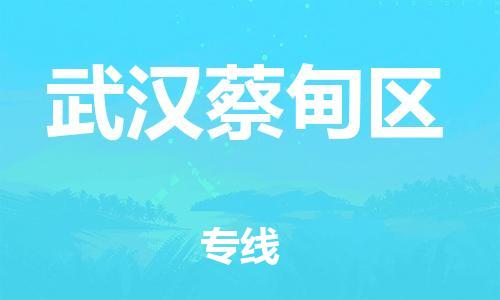 石家庄到武汉蔡甸区物流公司-物流一点通，发货更轻松