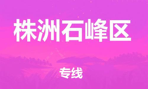 石家庄到株洲石峰区物流公司-物流一点通，发货更轻松
