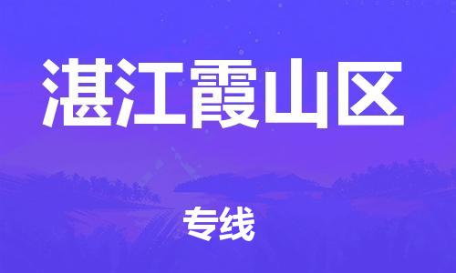 石家庄到湛江霞山区物流公司-物流一点通，发货更轻松