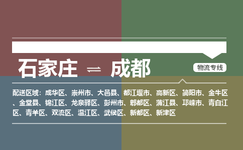 石家庄到成都物流公司一站式物流服务-安全送达