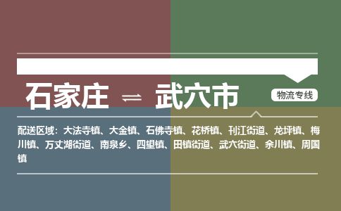 石家庄至武穴市货运专线-石家庄至武穴市物流公司