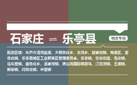石家庄到乐亭县物流公司-石家庄到乐亭县物流专线-石家庄到乐亭县货运公司