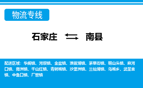 石家庄至南县货运专线-石家庄至南县物流公司