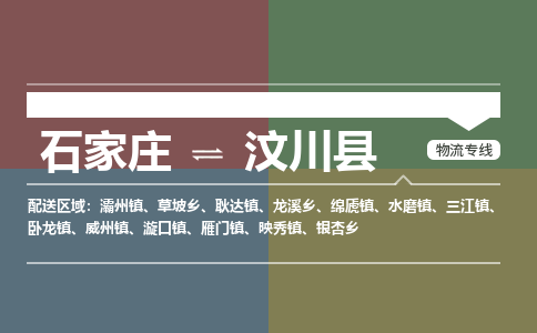 石家庄至汶川县货运专线-石家庄至汶川县物流公司