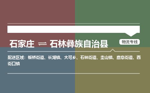 石家庄至石林县货运专线-石家庄至石林县物流公司/零担专线公司