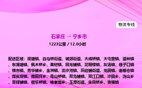 石家庄到宁乡市物流公司-专线直达 石家庄到宁乡市物流公司-专线直达