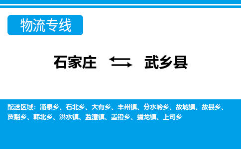 石家庄到武乡县物流公司-货运专线2026省市县<高效准时> 石家庄到武乡县物流公司-货运专线2026省市县<高效准时>