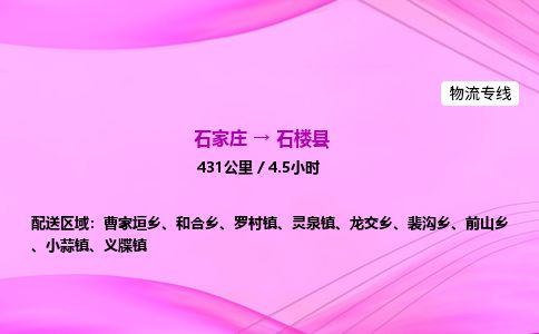 石家庄到石楼县物流公司-货运专线2026省市县<高效准时> 石家庄到石楼县物流公司-货运专线2026省市县<高效准时>