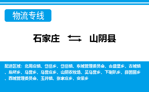 石家庄到山阴县物流公司-货运专线2026省市县<高效准时> 石家庄到山阴县物流公司-货运专线2026省市县<高效准时>