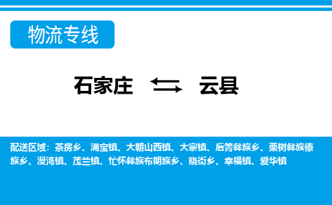 石家庄到云县物流公司-货运专线2026省市县<高效准时> 石家庄到云县物流公司-货运专线2026省市县<高效准时>