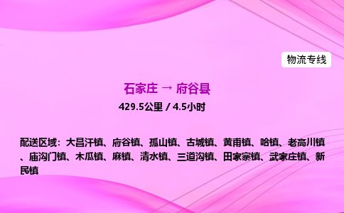 石家庄到府谷县物流公司-货运专线2026省市县<高效准时> 石家庄到府谷县物流公司-货运专线2026省市县<高效准时>