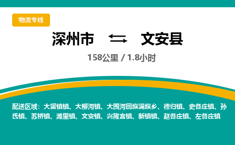 深州到文安县物流公司-搬家行李托运2026(专线快运/全境直达) 深州到文安县物流公司-搬家行李托运2026(专线快运/全境直达)