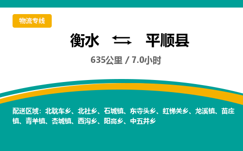 衡水到平顺县物流公司-搬家行李托运2026(专线快运/全境直达) 衡水到平顺县物流公司-搬家行李托运2026(专线快运/全境直达)