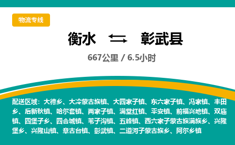衡水到彰武县物流公司-搬家行李托运2026(专线快运/全境直达) 衡水到彰武县物流公司-搬家行李托运2026(专线快运/全境直达)