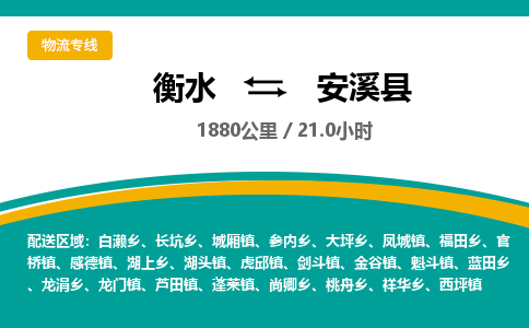 衡水到安溪县物流公司-搬家行李托运2026(专线快运/全境直达) 衡水到安溪县物流公司-搬家行李托运2026(专线快运/全境直达)